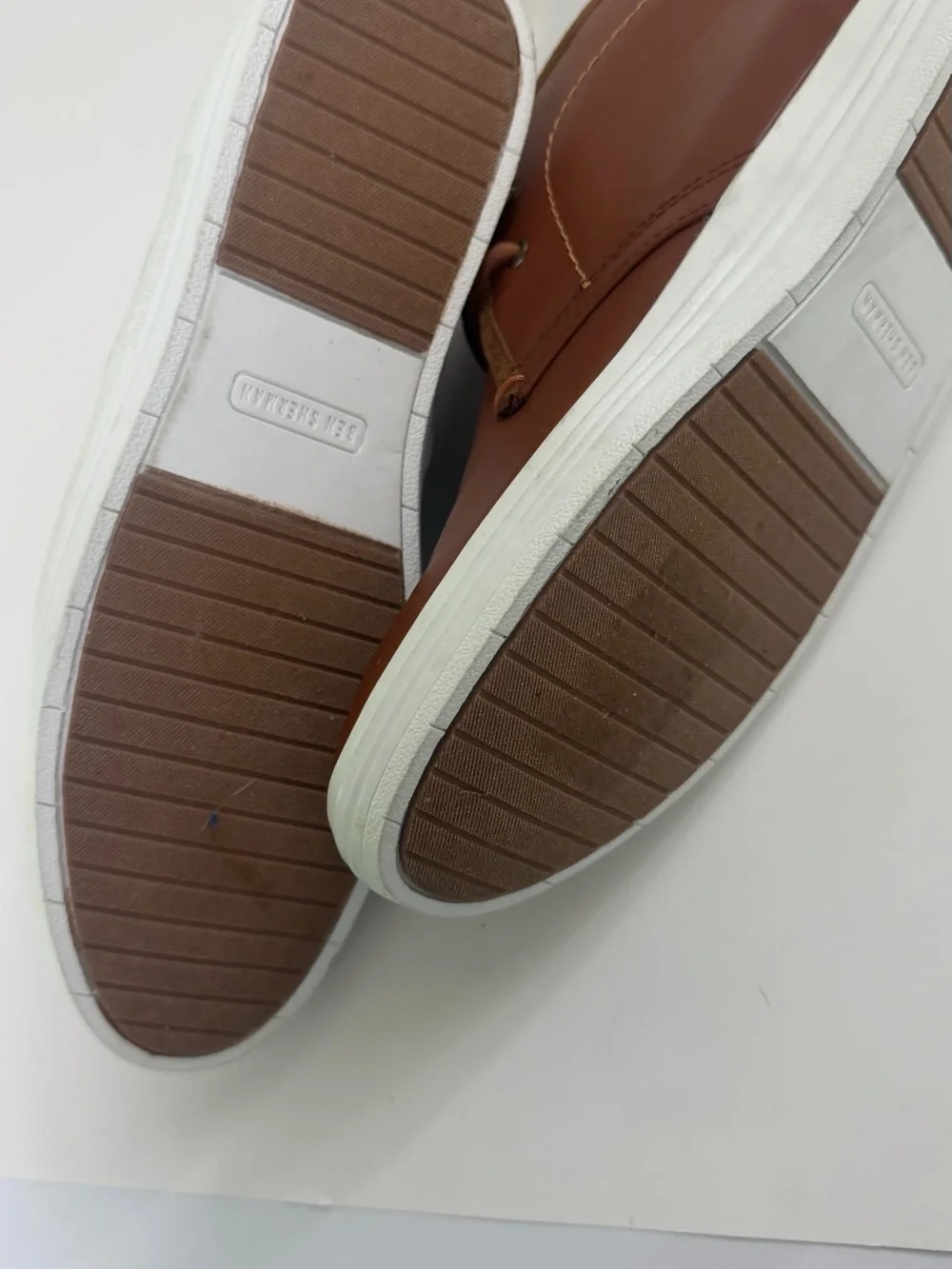 Ben Sherman Brown Chukka Boots Men’s Size 11.5 Casual Lace-Up Sneakers